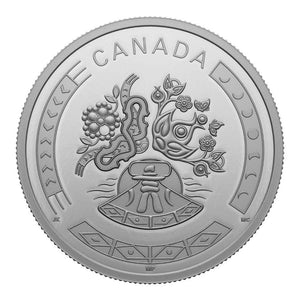 2023 1oz $20 CELEBRATE NATIONAL INDIGENOUS PEOPLES DAY FINE SILVER COIN