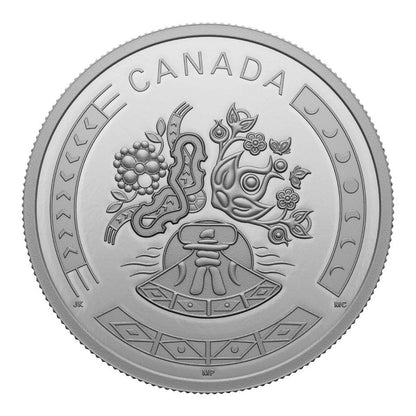 2023 1oz $20 CELEBRATE NATIONAL INDIGENOUS PEOPLES DAY FINE SILVER COIN