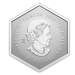 2023 1oz $20 SNOWFLAKE FINE SILVER COIN