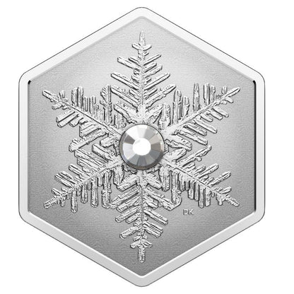 2023 1oz $20 SNOWFLAKE FINE SILVER COIN
