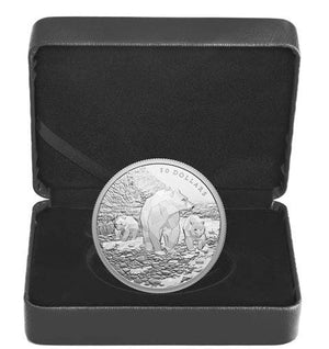 2023 2oz $30 MULTIFACETED ANIMAL FAMILY: GRIZZLY BEARS (LC) FINE SILVER COIN
