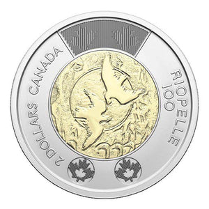 2023 $2 SPECIAL WRAP ROLL 100TH ANNIVERSARY OF THE BIRTH OF JEAN PAUL RIOPELLE (NON-COLOURIZED)