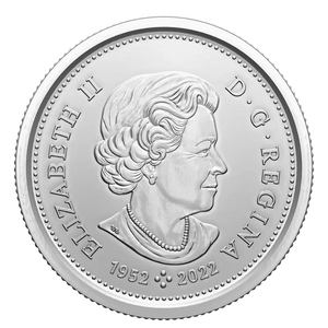2023 25-CENT CARIBOU/QUEEN ELIZABETH II COLLECTOR'S EDITION SPECIAL WRAP ROLL