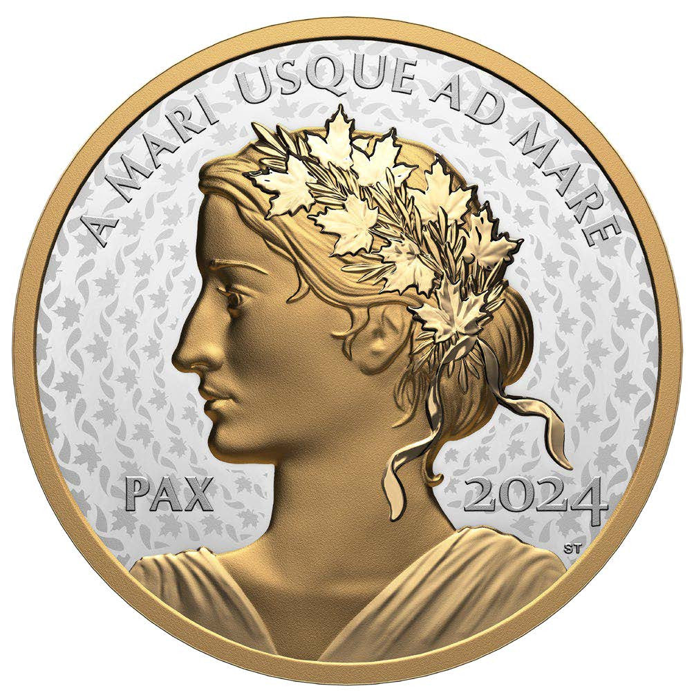 2024 1oz $1 PEACE DOLLAR FINE SILVER COIN