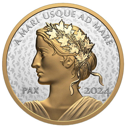 2024 1oz $1 PEACE DOLLAR FINE SILVER COIN