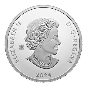 2024 1oz $20 THIS IS CANADA: WONDROUS WATERS - PACIFIC COAST FINE SILVER COIN