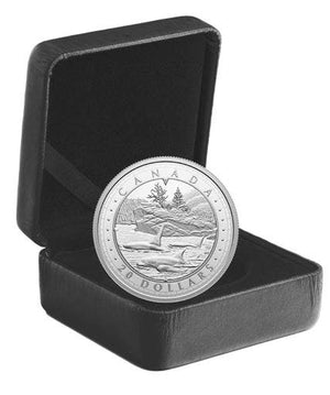 2024 1oz $20 THIS IS CANADA: WONDROUS WATERS - PACIFIC COAST FINE SILVER COIN