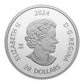 2024 1oz $20 WILDLIFE REFLECTIONS: GRIZZLY BEAR FINE SILVER COIN