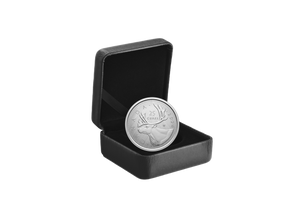 2024 25-CENT TRIBUTE: W MINT MARK - CARIBOU FINE SILVER COIN
