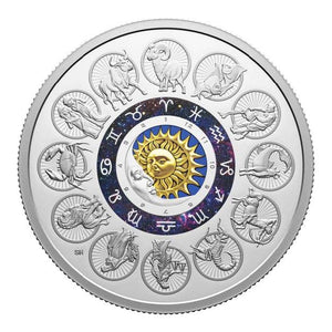 2024 2oz $30 SIGNS OF THE ZODIAC FINE SILVER COIN