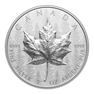 2024 5oz $50 ULTRA-HIGH RELIEF FINE SILVER COIN SML