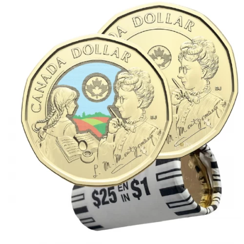2024 $1 150TH ANNIVERSARY OF THE BIRTH OF L.M. MONTGOMERY NON-COLOURIZED SPECIAL WRAP ROLL