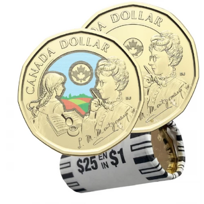 2024 $1 150TH ANNIVERSARY OF THE BIRTH OF L.M. MONTGOMERY NON-COLOURIZED SPECIAL WRAP ROLL
