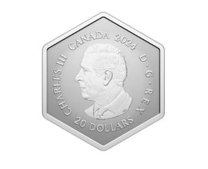 2024 1oz $20 SNOWFLAKE FINE SILVER COIN