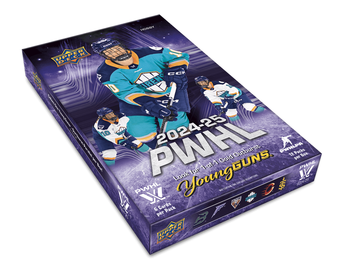 2024-25 UPPER DECK PROFESSIONAL WOMEN'S HOCKEY LEAGUE PWHL HOBBY BOX