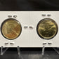 2025 150TH ANNIV OF THE SUPREME COURT OF CANADA IN CARDBOARD 2X2 COLOURED/UNCOLOURED LOONIE (2 PACK)