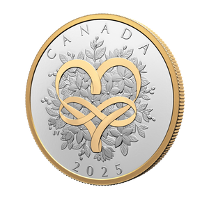2025 1oz $20 CELEBRATE LOVE FINE SILVER COIN