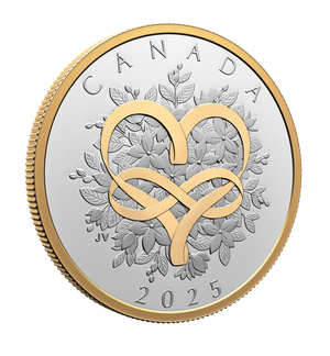 2025 1oz $20 CELEBRATE LOVE FINE SILVER COIN