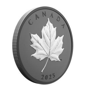 2025 1oz $20 ELEGANT MAPLE FINE SILVER COIN