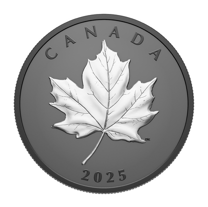 2025 1oz $20 ELEGANT MAPLE FINE SILVER COIN