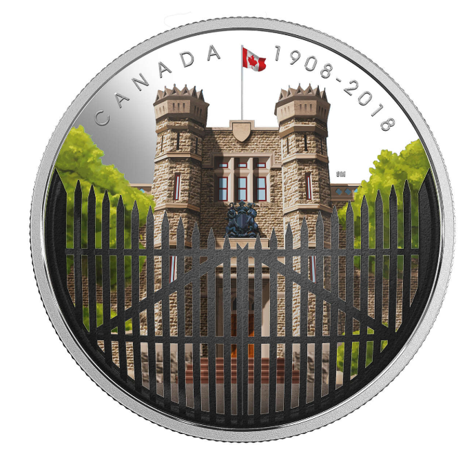 2018 2oz $30 110TH ANNIVERSARY OF THE ROYAL CANADIAN MINT FINE SILVER COIN