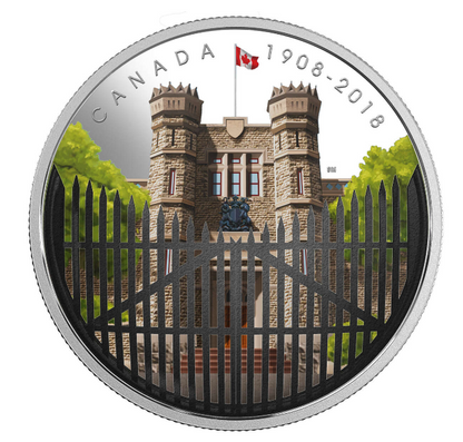 2018 2oz $30 110TH ANNIVERSARY OF THE ROYAL CANADIAN MINT FINE SILVER COIN