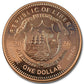 2026 5oz LIBERIA ETERNAL ROOT COLOURIZED COPPER ROUND