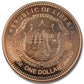 5oz FLYING ELECTRIC DRAGON COPPER ROUND