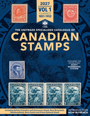 2026 VOL 1 & 2 SET (1953-2026) "THE UNITRADE SPECIALIZED CATALOGUE OF CANADIAN STAMPS"
