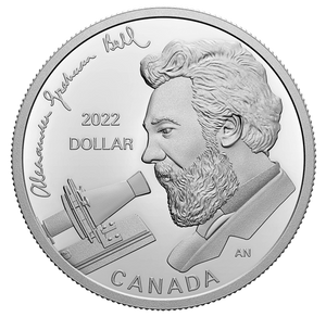 2022 SPECIAL EDITION ALEXANDER GRAHAM BELL: GREAT INVENTOR FINE SILVER DOLLAR PROOF SET