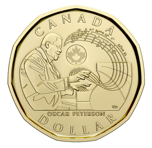2022 2-DOLLAR CELEBRATING OSCAR PETERSON UNCOLOURIZED SPECIAL WRAP ROLL