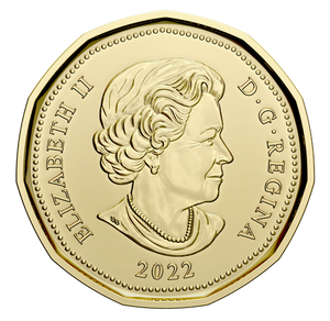2022 $1 CELEBRATING OSCAR PETERSON COLOURIZED  SPECIAL WRAP ROLL