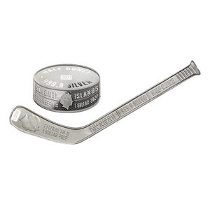 2022 $1 HERITAGE SPORTS SERIES ICE HOCKEY FINE SILVER 2-COIN SET