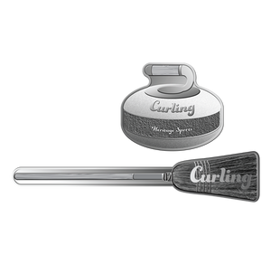 2022 1oz $1 HERITAGE SPORTS SERIES: CURLING FINE SILVER 2-COIN SET