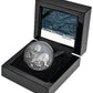 2019 1oz $1 AUSTRALIA AT NIGHT KANGAROO FINE SILVER BLACK PROOF COIN