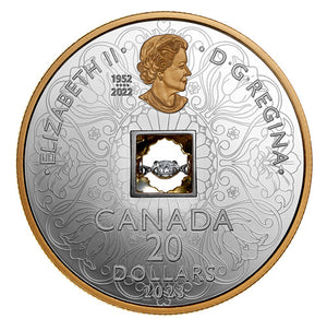 2023 $20 DANCING DIAMOND: SPARKLE OF THE HEAR FINE SILVER COIN