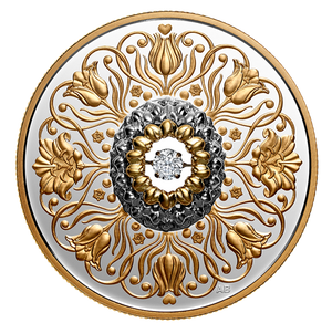 2023 $20 DANCING DIAMOND: SPARKLE OF THE HEAR FINE SILVER COIN
