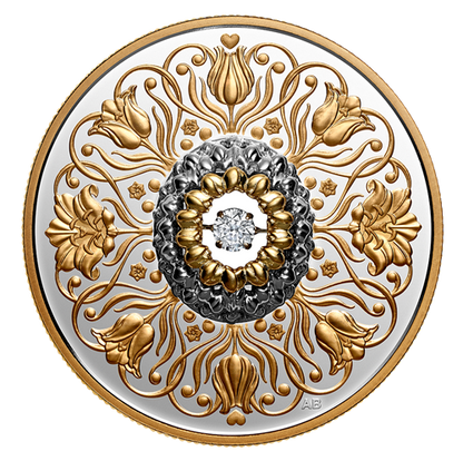 2023 $20 DANCING DIAMOND: SPARKLE OF THE HEAR FINE SILVER COIN