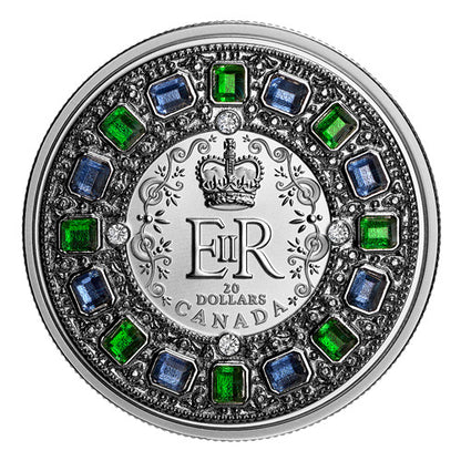 2022 $20 1oz THE IMPERIAL STATE CROWN FINE SILVER COIN