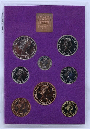 1970 THE COINAGE OF UNITED KINGDOM  AND NORTHERN IRELAND (8 COIN PROOF SET)