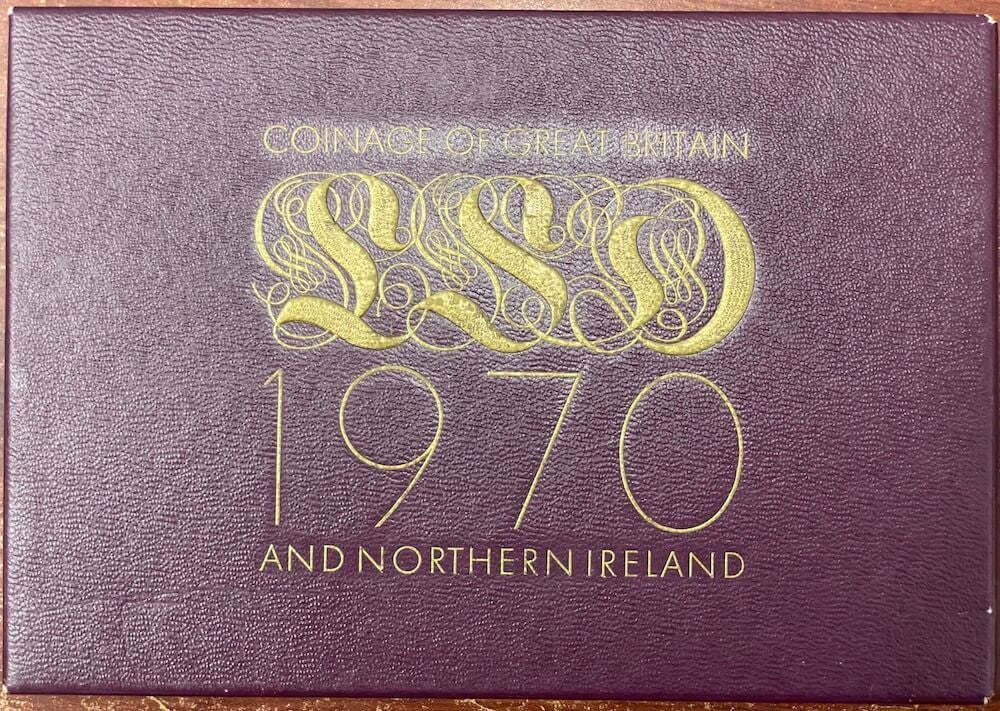 1970 THE COINAGE OF UNITED KINGDOM AND NORTHERN IRELAND (8 COIN PROOF