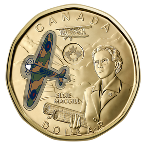 2023 1-DOLLAR HONOURING ELSIE MACGILL COLOURIZED SPECIAL WRAP ROLL