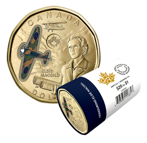 2023 1-DOLLAR HONOURING ELSIE MACGILL COLOURIZED SPECIAL WRAP ROLL