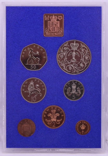 1977 COINAGE OF GREAT BRITAIN AND NORTHERN IRELAND (7 COIN PROOF SET)