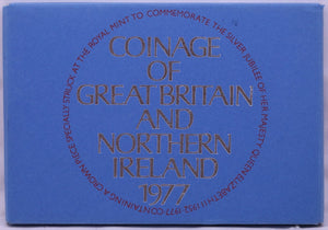 1977 COINAGE OF GREAT BRITAIN AND NORTHERN IRELAND (7 COIN PROOF SET)