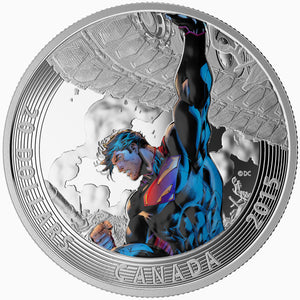 2015 1oz $20 ICONIC SUPERMAN COMIC BOOK COVERS  SUPERMAN UNCHAINED #2 (2013) FINE SILVER COIN