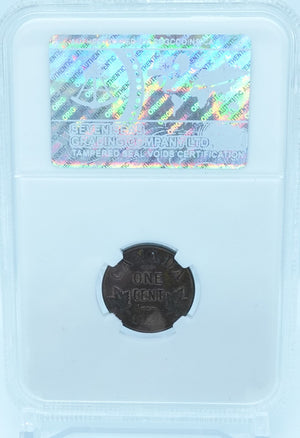 1926 1 CENT CANADA – MS 61 – GRADED (347-006)