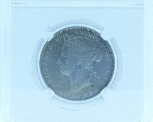 1872H 50 CENT CANADA OBV.2 A/A-2 – F 12 – GRADED