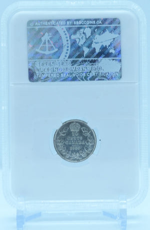 1909 10 CENT CANADA VICTORIAN LEAVES – MS 63 - GRADED