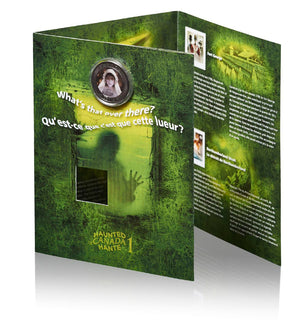 2014 - HAUNTED CANADA - GHOST BRIDE COIN & STAMP SET